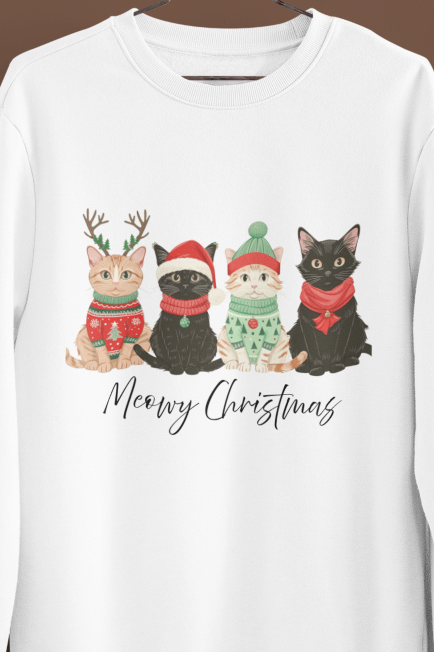 聖誕貓咪Meowy Christmas長袖