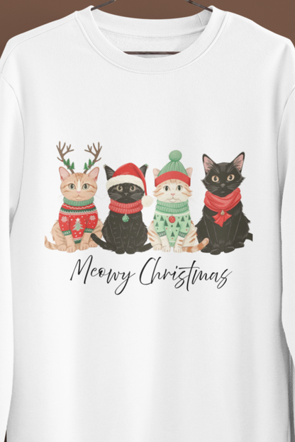 聖誕貓咪Meowy Christmas長袖