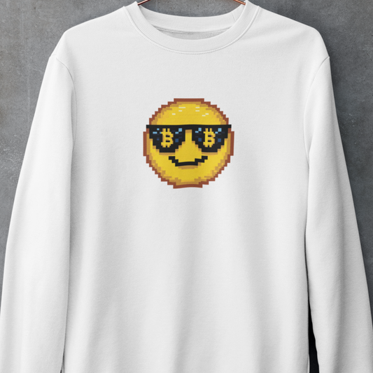 [重磅][Oversize落肩版型]  Bitcoin Emoji 長袖