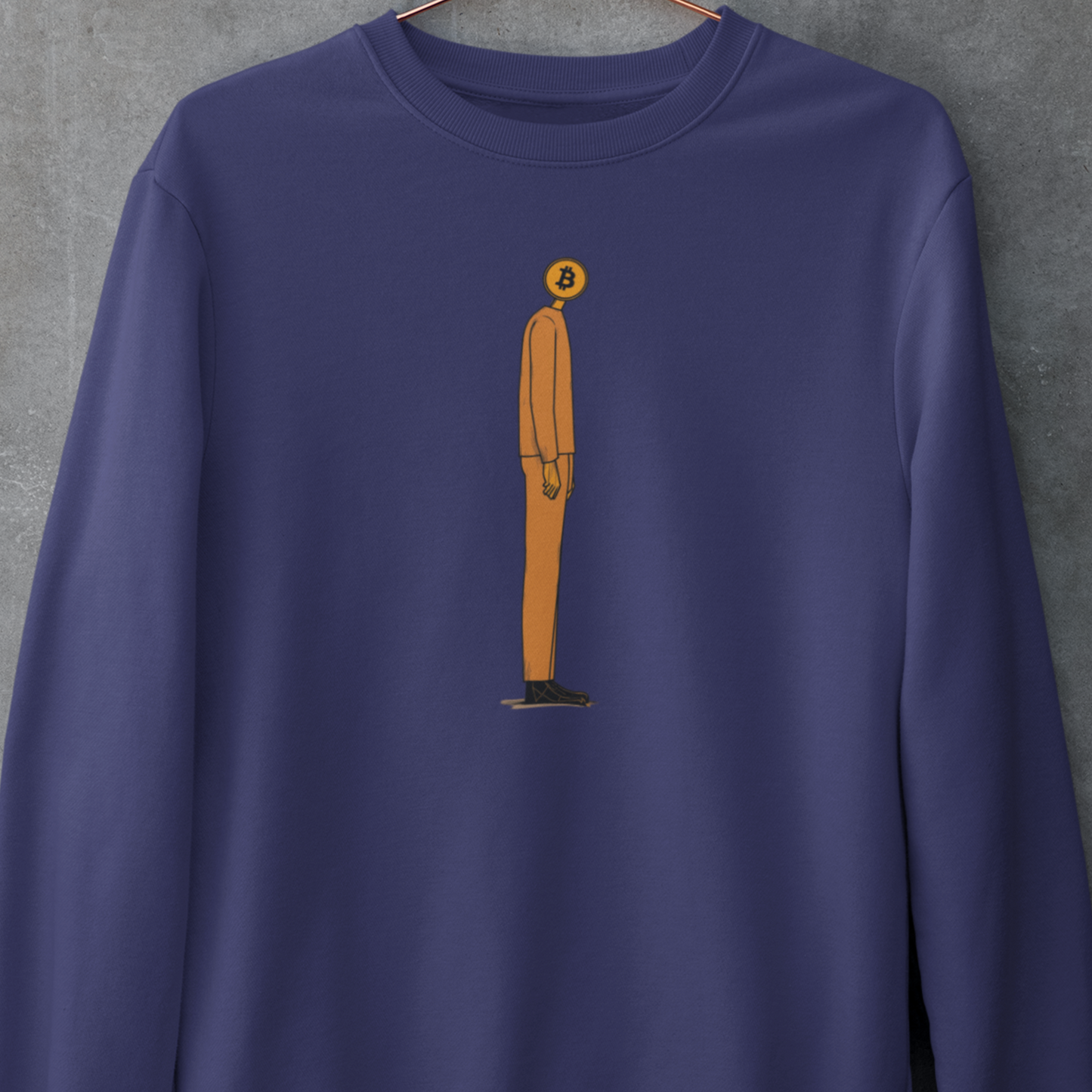 [重磅][Oversize落肩版型]  Bitcoin Man 長袖