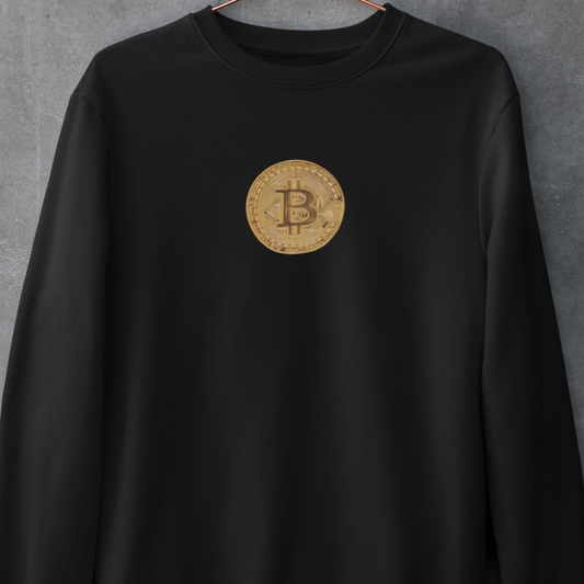 [重磅][Oversize落肩版型] Gold Bitcoin 長袖