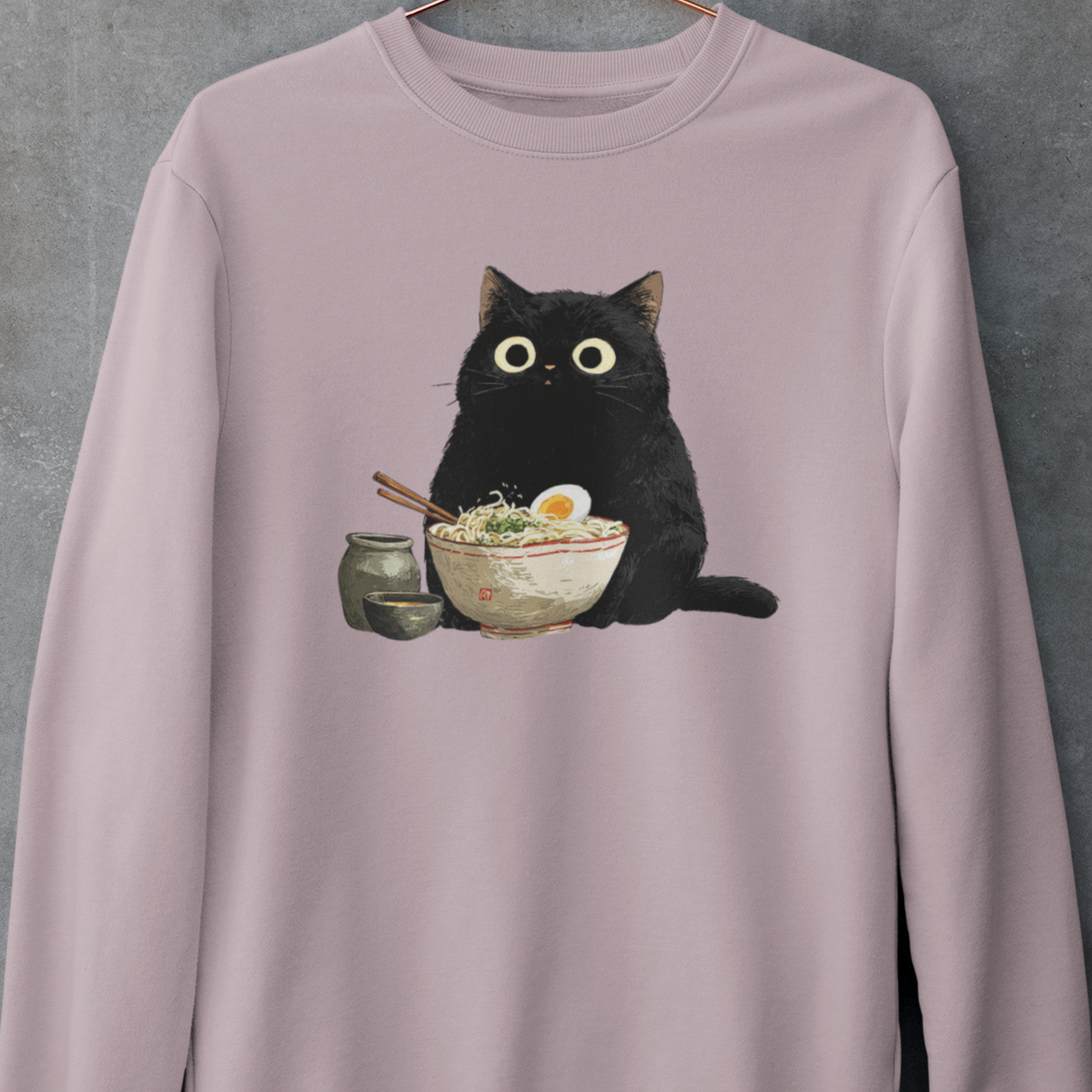 [重磅][Oversize落肩版型] 貓咪拉麵 長袖